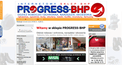 Desktop Screenshot of progress-bhp.pl